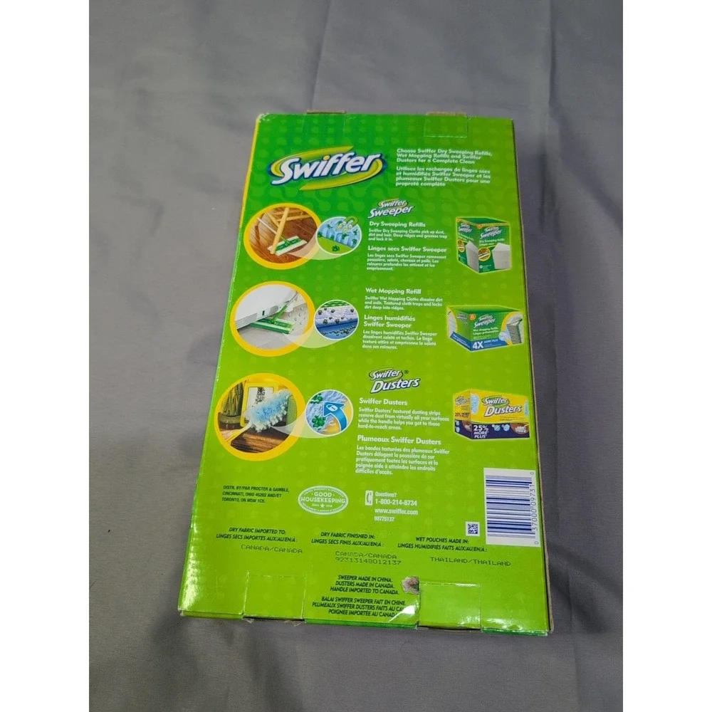 Swiffer 3 in 1 Starter Kit Sweeper/Duster‎ NEW Discontinued